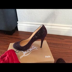 Christian Louboutin Glitter Ron Ron 100